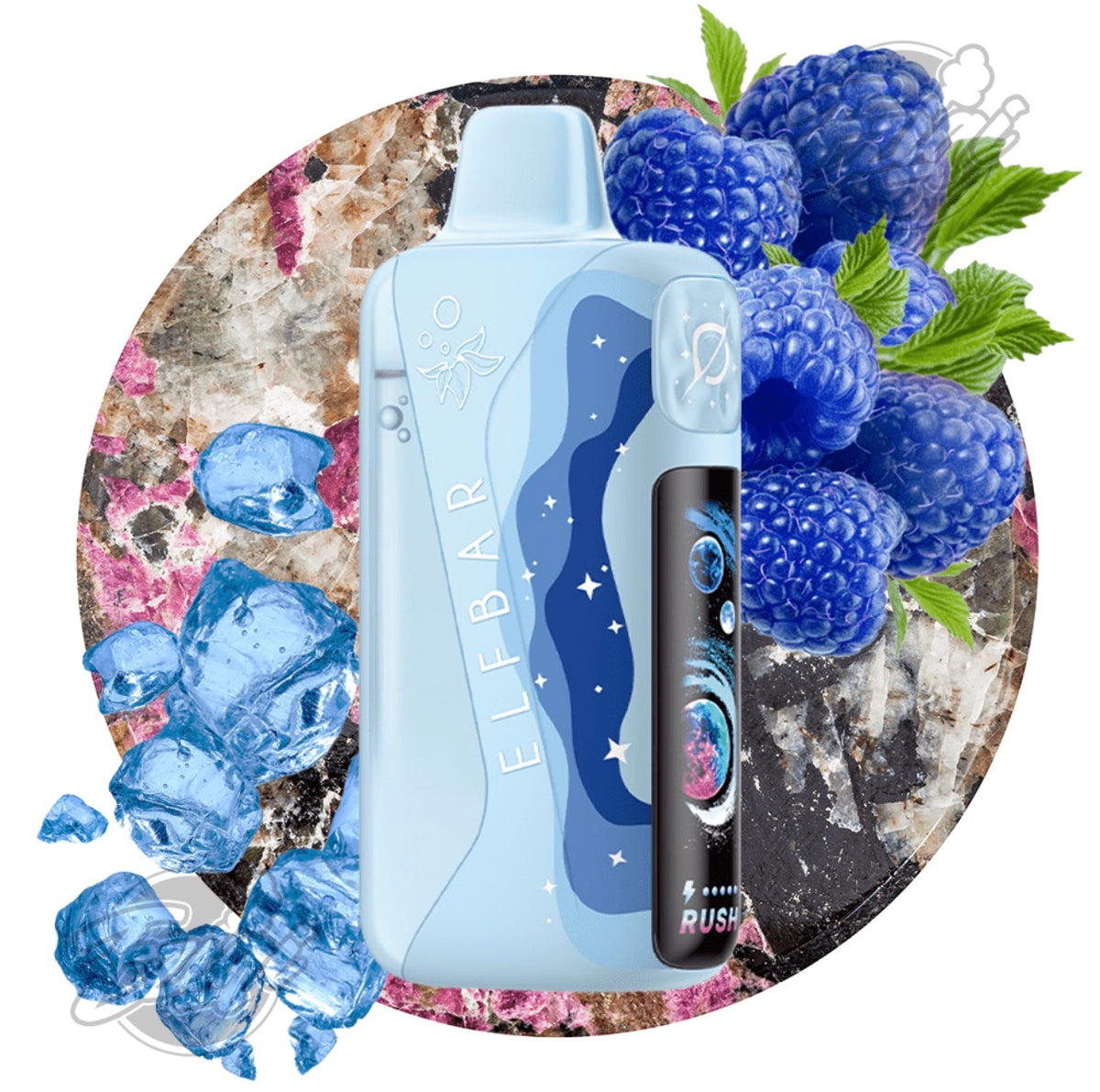 ELF BAR LUSH KING PRO – BLUE RAZZ ICE