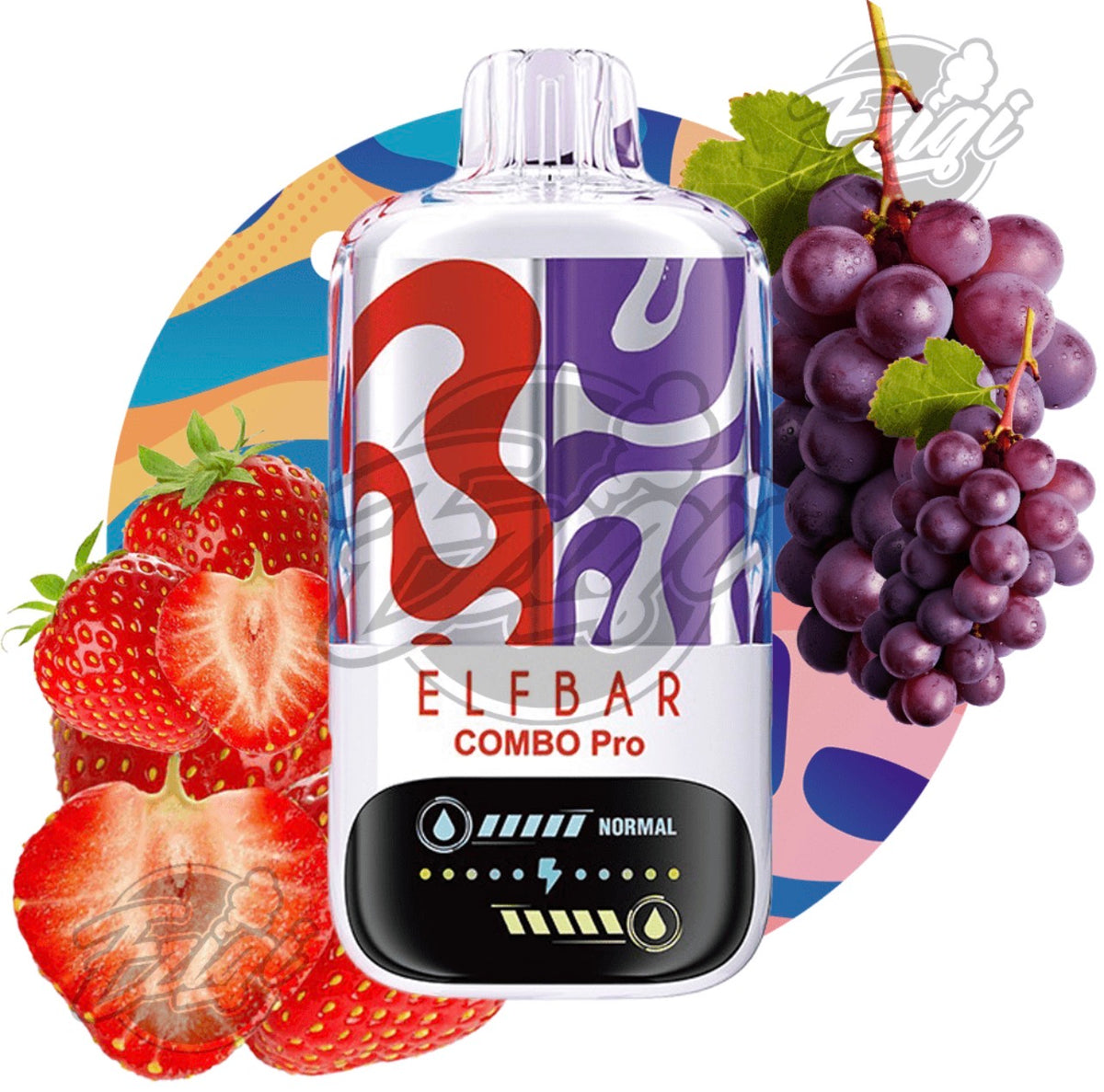 ELF BAR COMBO PRO – STRAWBERRY & GRAPE