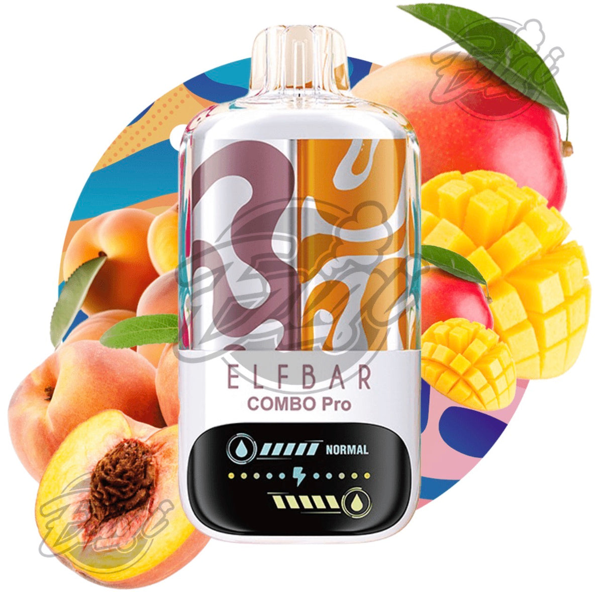 ELF BAR COMBO PRO – PEACH & TRIPLE MANGO