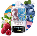 ELF BAR COMBO PRO – JASMINE RASPBERRY & BLUEBERRY ICE